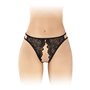 Трусики з доступом Fashion Secret Annette Black SO4715 Fashion Secret (Франція) фото - Luxbikini