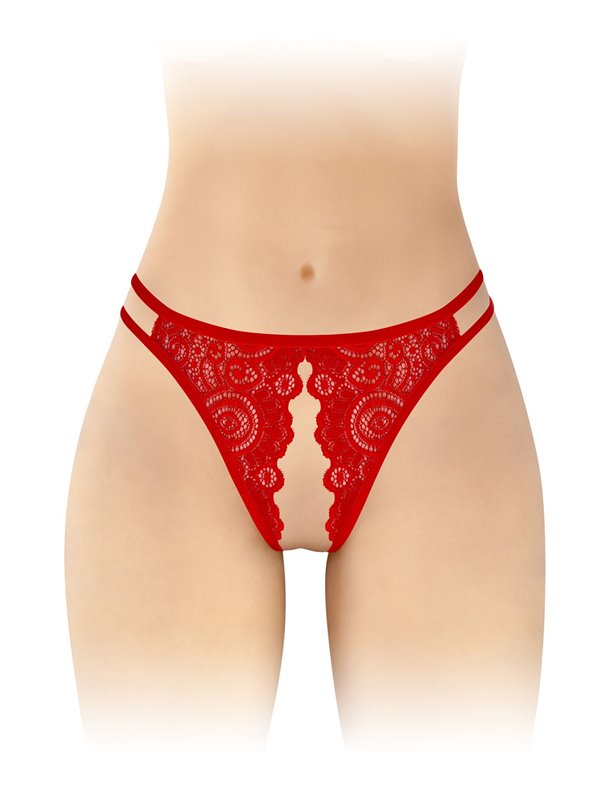 Трусики з доступом Fashion Secret Annette Red SO4716 Fashion Secret (Франція) фото - Luxbikini