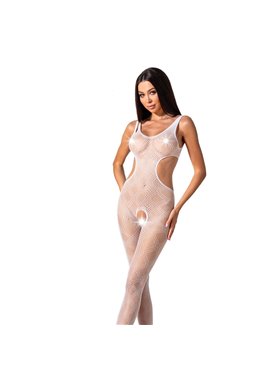 Еротичний бодістокінг з малюнком Passion BS085 white