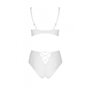 Еротичний комплект з малюнком Passion LOVELIA BIKINI L/XL, white