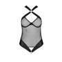 Сітчастий боді з халтером Passion Amanda Body XXL/XXXL, black