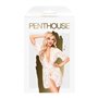 Комплект пеньюар, трусики з доступом та бралет Penthouse - Hypnotic Power White S/L