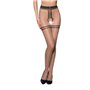 Тілесні колготки з доступом, контрастна подвійна резинка Passion TIOPEN 015 1/2 (20 den) beige