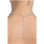 Кольє зі стразами Bijoux Pour Toi - Audrey Silver