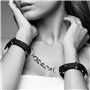 Наручники з екошкіри Bijoux Indiscrets Maze – Thin Handcuffs Black