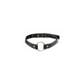 Чокер з екошкіри Bijoux Indiscrets Maze – Single Choker Black