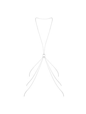 Ланцюжок для тіла Bijoux Indiscrets Magnifique 8 Body Chain — Silver