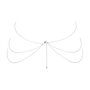Ланцюжок для тіла Bijoux Indiscrets Magnifique 8 Body Chain — Silver