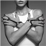 Пара браслетів на зап'ясті і палець Bijoux Indiscrets MAZE Hand Bracelet Harness Brown, екошкіра