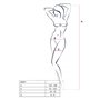 Бодістокінг у дуже велику сітку Passion BS091 red, з доступом SO6392 Passion (Польща) фото - Luxbikini