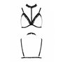Бюстгальтер-стрепи з чокером Passion Exclusive SHELLY BRA XXL/XXXL, black