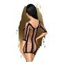 Мінісукня Penthouse Bedtime Surprise XL Black, велика сітка, рукави, вертикальні вставки SO6454 Penthouse (Німеччина) фото - ...