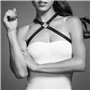 Портупея з екошкіри Bijoux Indiscrets MAZE — Cross Chest Harness Black