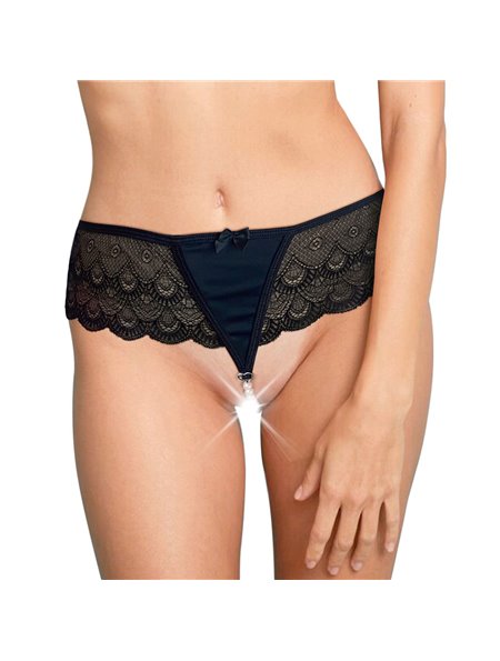 Сексуальні трусики Art of Sex - Lina з перлинами, розмір L-2XL SO6784 Art of Sex (Україна) фото - Luxbikini