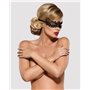Мереживна маска Obsessive A701 mask, єдиний розмір, чорна