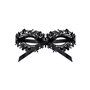 (SALE) Мереживна маска Obsessive A710 mask, єдиний розмір, чорна