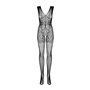 (SALE) Бодістокінг Obsessive Bodystocking F234 S/M/L, абстрактний малюнок, глибоке декольте SO7230 Obsessive (Польща) фото - ...