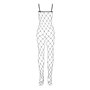 Бодістокінг з великим вічком і відкритими грудьми Obsessive Bodystocking N102 S/M/L, чорний