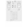 Еротичний мереживний костюм медсестри Obsessive Medica dress 5pcs costume S/M, сорочка, рукавички, с