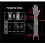 Вінілові міттинки Art of Sex - Lora довгі, размер L, колір червоний SO7477 Art of Sex (Україна) фото - Luxbikini