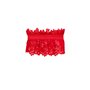 (SALE) Ажурна підв’язка Obsessive Amor Cherris garter, red