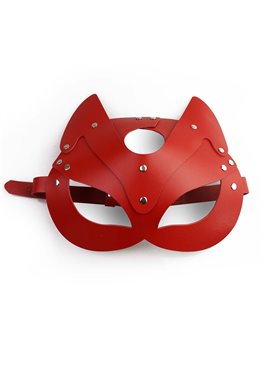 Маска Кішечки Art of Sex - Cat Mask, Червоний