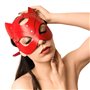 Маска Кішечки Art of Sex - Cat Mask, Червоний