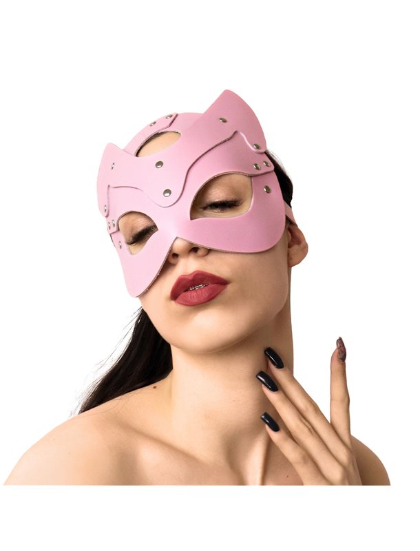 Маска Кішечки Art of Sex - Cat Mask, Рожевий