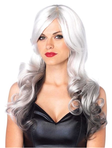 Leg Avenue Allure Multi Color Wig Grey/Black