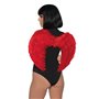 (SALE) Крила дияволиці Leg Avenue devil wings Red, справжнє пір’я
