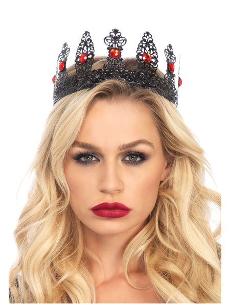 Філігранна корона з камінням Leg Avenue Filigree royal crown, метал