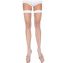 Панчохи-сітка Leg Avenue Fishnet Thigh Highs One size, White, дрібна сітка