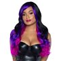 Leg Avenue Allure Multi Color Wig Black/Purple
