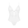 Еротичне напівпрозоре боді Obsessive Heavenlly crotchless teddy XL/2XL, з доступом