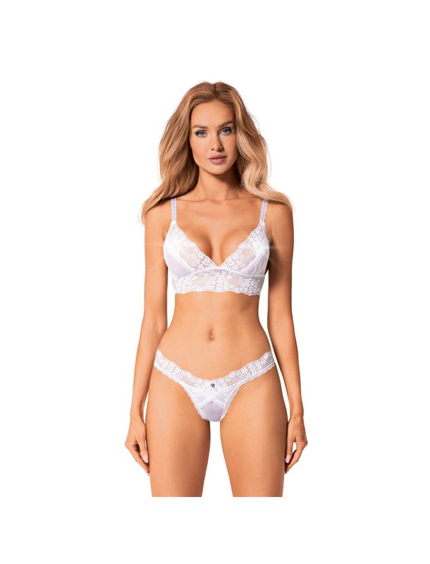 Еротичний комплект Obsessive Heavenlly 2-pcs set XS/S, бюстгальтер і танга SO8172 Obsessive (Польща) фото - Luxbikini