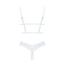 Еротичний комплект Obsessive Heavenlly 2-pcs cupless set XS/S, відкриті груди, з доступом SO8175 Obsessive (Польща) фото - Lu...