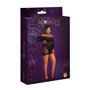 Сукня-бодістокінг Moonlight Plus Model 07 XL-XXXL Black, довгий рукав SO8198 Moonlight (Іспанія) фото - Luxbikini