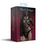 Жіноча збруя з ланцюгом та фіксаторами Feral Feelings Harness with Cuffs Black