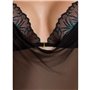 Боді Passion DELIENA BODY XXL/XXXL, black