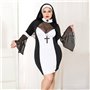Еротичний костюм черниці JSY «Грішниця Лола» Plus Size Black, сукня, хрест, апостольник SO8359 JSY (Китай) фото - Luxbikini