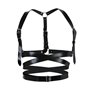 Шкіряна портупея Art of Sex - Melani Leather harness, Чорна XS-M