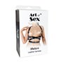 Шкіряна портупея Art of Sex - Melani Leather harness, Чорна XS-M