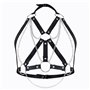 Портупея жіноча Art of Sex - Aiden Leather harness, Чорна L-2XL