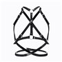 Портупея жіноча Art of Sex - Agnessa Leather harness, Чорний XS-M
