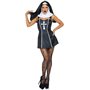Костюм черниці Leg Avenue Naughty Nun S, сукня, головний убір