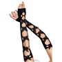 Мітенки Leg Avenue Butterfly applique arm warmers Black, метелики SO8575 Leg Avenue (США) фото - Luxbikini