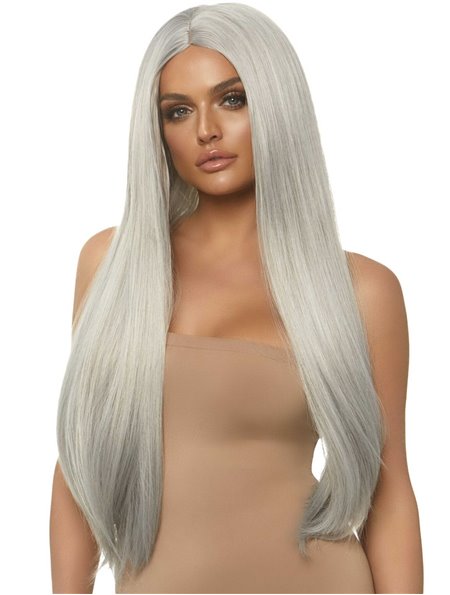 Перука Leg Avenue 33″ Long straight center part wig Grey