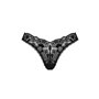 Мереживні стрінги Obsessive Donna Dream thong XS/S Black, низька посадка SO8639 Obsessive (Польща) фото - Luxbikini
