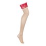 Панчохи під пояс із широким мереживом Obsessive Lacelove stockings XL/2XL SO8660 Obsessive (Польща) фото - Luxbikini