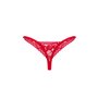 Мереживні стрінги Obsessive Lacelove thong M/L Red, низька посадка SO8662 Obsessive (Польща) фото - Luxbikini